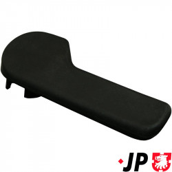 Handle for hood lock cable, black