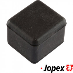 Door stop for sliding door, upper, rubber