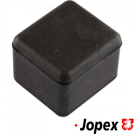 Door stop for sliding door, upper, rubber