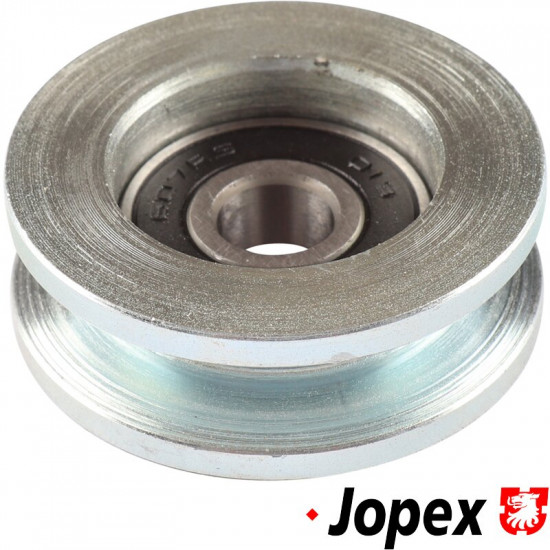 Roller bearing for sliding door hinge, rear. Fits OE hinge only