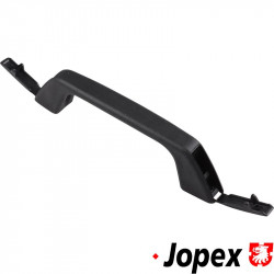 Grab handle, pillar or door, black