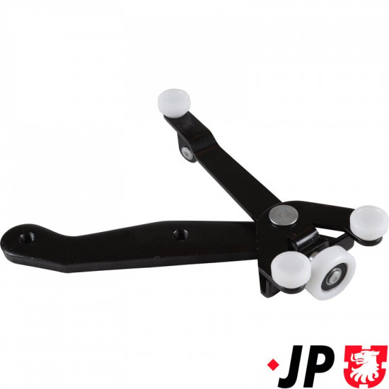 Roller guide for sliding door, lower, electric operated, right