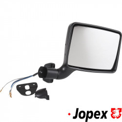 Door mirror, electric, convex, left