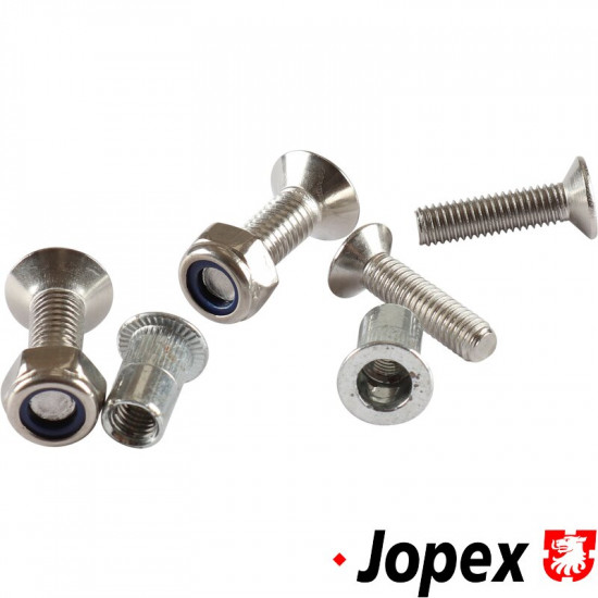 Mounting kit for truck style door mirror, one side