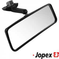 Rearview mirror, interior, anti-dazzle, black