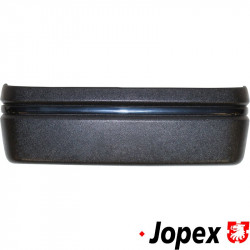 Door tray, front, left/right, plastic, black