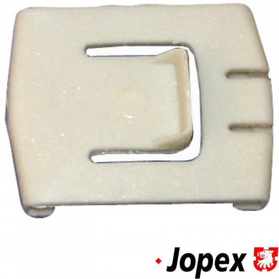 Guide piece for seat rail, outer