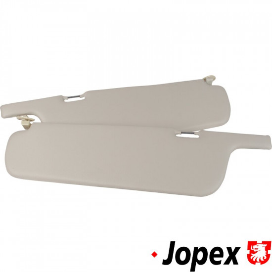 Sun visor set, white, left/right