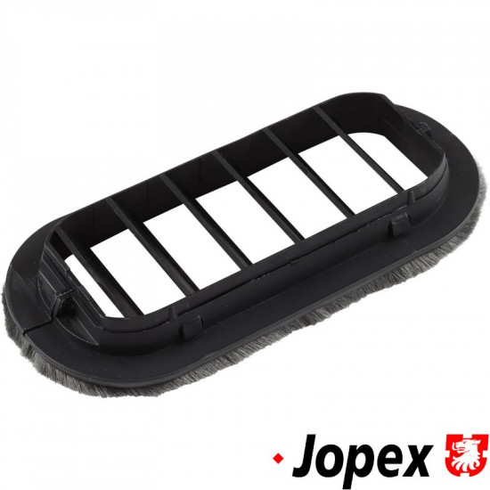 Air duct cover at B-pillar, black