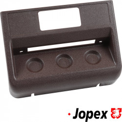 Panel for control knobs for differential locks, saddle brown