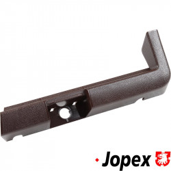 Holder bracket on dashboard for starter and choke cable, sattle brown