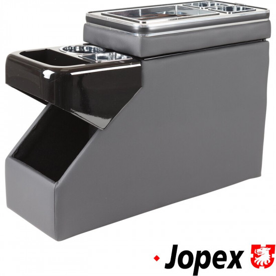 Center console, universal use, black