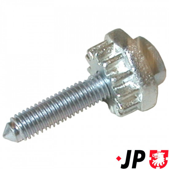 Adjusting screw for alternator