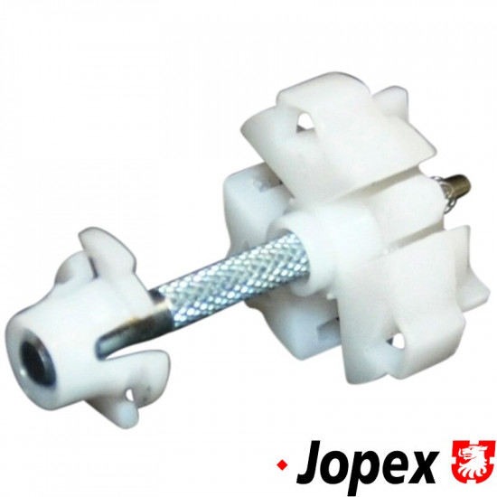 Adjust screw for headlight, lower left