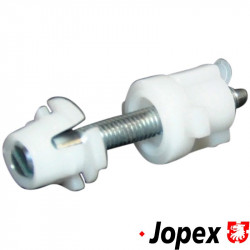 Lukturu regulēšanas skrūve. Upper left