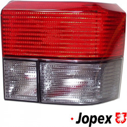 Tail light, right, black/red,with E-mark