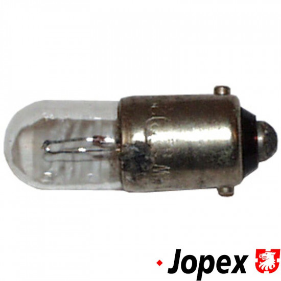 Bulb for side lamp, 12 V 4W base 9S
