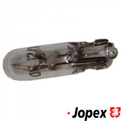 Bulb, capless, panel light, 12 V, 1.2 W, base W2x4.6D