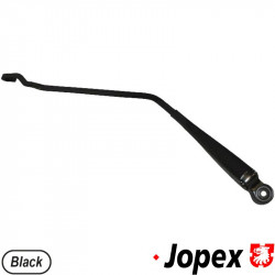 Wiper arm, front, left/right, black