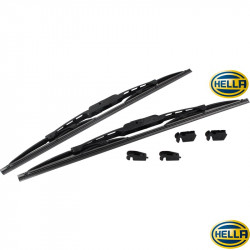 Wiper blade set, black, 457/457 mm, Hella
