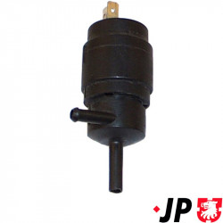 Washer pump for windshield washer, single outlet