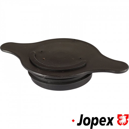 Cap for window washer reservoir on filler pipe, front