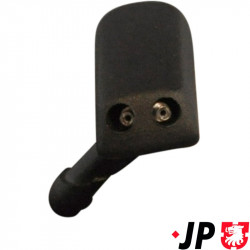 Washer jet, windshield washer, plastic, black