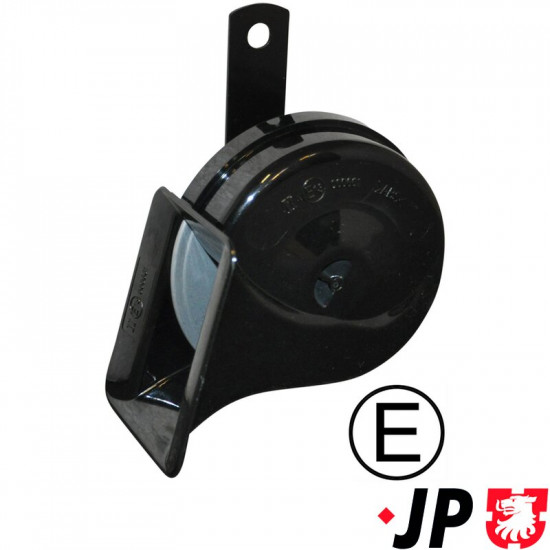 Horn, 12 V, 420 Hz, low tone, with E-mark