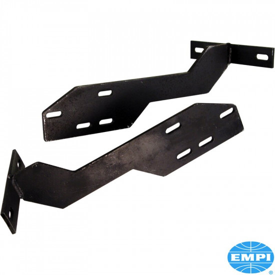 Bumper conversion bracket set, VW T.1 68-73 to early bumper, front, 2 pieces