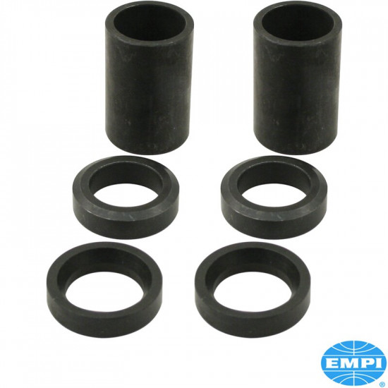 High performance axle spacer kit for I.R.S., 6 pcs.
