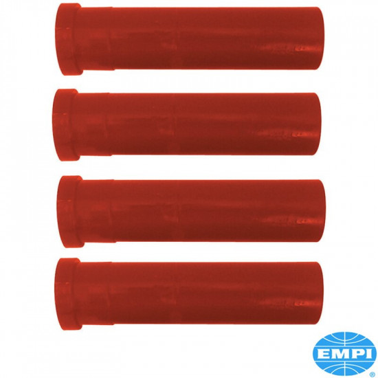 Urethane axle beam bushing kit, inner and outer, for king and link pin with needle bearings, 4 pcs.