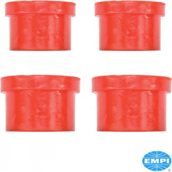 Urethane axle beam bushing kit, outer, for ball joints, short style, 4 pcs.