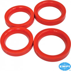 Urethane axle beam tube seals, for ball joint, 4 pcs