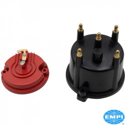 Distributor cap and rotor set for Empi no. 00-9442-0 distributor