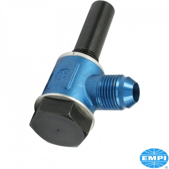 Oil return adapter kit. Designed to add a full flow oil system without machining the crankcase