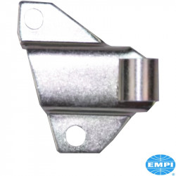 Clutch cable bowden tube bracket, bolt-on, zinc