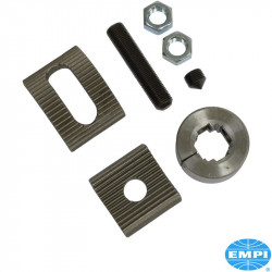 Weld on beam adjuster, ball joint. Can raise or lower the ride height