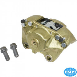Brake caliper with brake pads, front