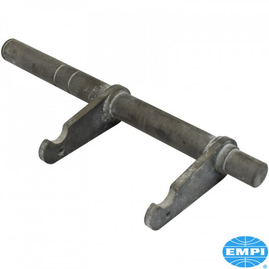 Operating shaft for clutch, racing