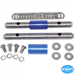 EMPI High Performance/High Strength rocker shaft kit with floating aluminium center spacer. Increase the RPM potential of your engine and get more power