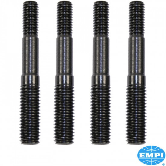 Chromoly rocker studs, set of 4. For high-performance heads with dual valve springs