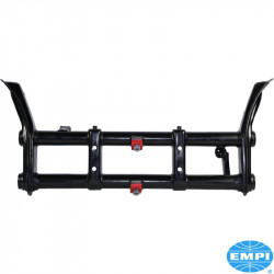 Front axle beam with ratchet style adjusters, narrowed 2", for ball joint, and standard length shock absorbers