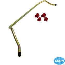 Stabilizer bar, front, for link pin, narrowed. Made from heavy 3/4" steel, zinc plated. Including urethane bushings