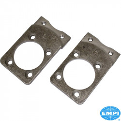 Cast brake bracket set, 2 pieces