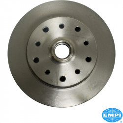 Brake disc, front, double drilled, 5x130 and 5x4 3/4"