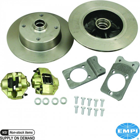 Disc brake conversion set, Bolt-On, front, 4x130 with 14x1.5 mm threads, for ball joint