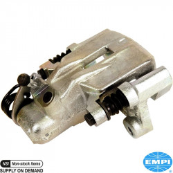 Brake caliper without brake pads, rear, right