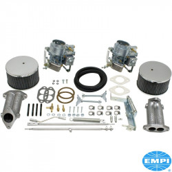 Dual carburetor kit, 40 mm, Empi 40K