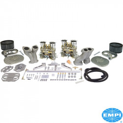 Ultra dual carburetor kit, dual port, 40 HPMX, with air cleaners