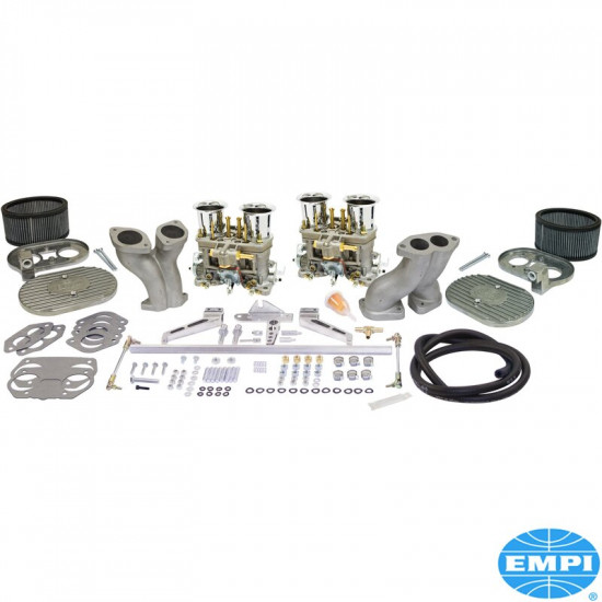 Ultra dual carburetor kit, dual port, 40 HPMX, with air cleaners